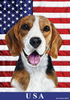 Beagle -  Best of Breed All-American II Outdoor Flag - BB32007