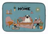 Dog in Sweet Home Dish Drying Mat - CK7849DDM