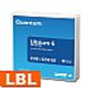 Quantum Tape, LTO, Ultrium-6, 2.5TB/6.25TB METAL PARTICLE (MP), Labeled