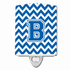 Letter Chevron Ceramic Night Light - CJ1056-BCNL