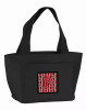 Football Red, Black and White Lunch Bag - CJ1073-PBK-8808