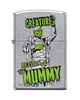 Zippo Creature Skateboarding Zombie Mummy Design Lighter
