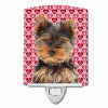 Hearts Love and Valentine's Day Dog Art Ceramic Night Light - S000213B001695P102501V000