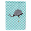 Animal/Bird Themed Blue Check Flag Canvas - BB8097CHF