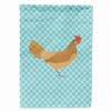 Animal/Bird Themed Blue Check Flag Canvas - BB8006CHF