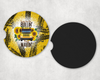 They See Me Rollin Bus Driver Neoprene Car Coaster Set