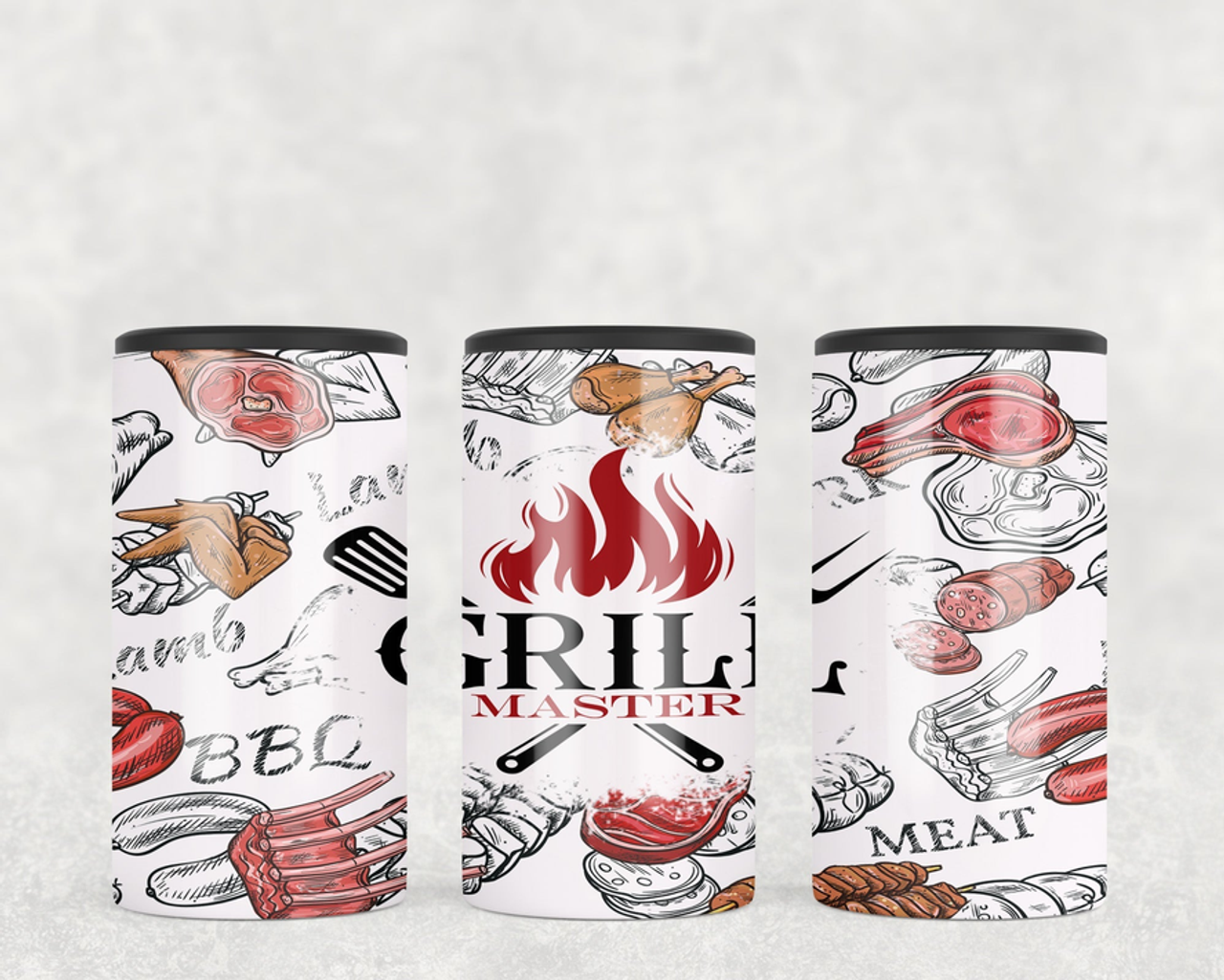 Grill Master  Steel can hugger - optional speaker