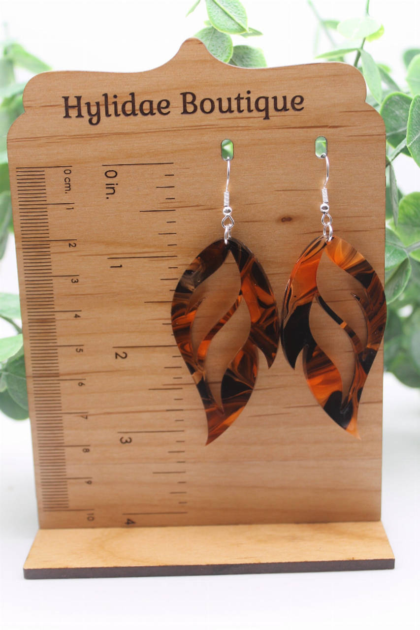 Tribal Flame || Dangle Earrings Tribal Flame || Dangle Earrings