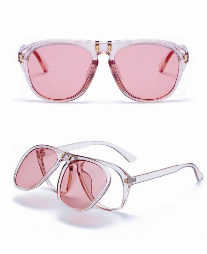 Unisex Style Flip Up Sunglasses - 18399354c2