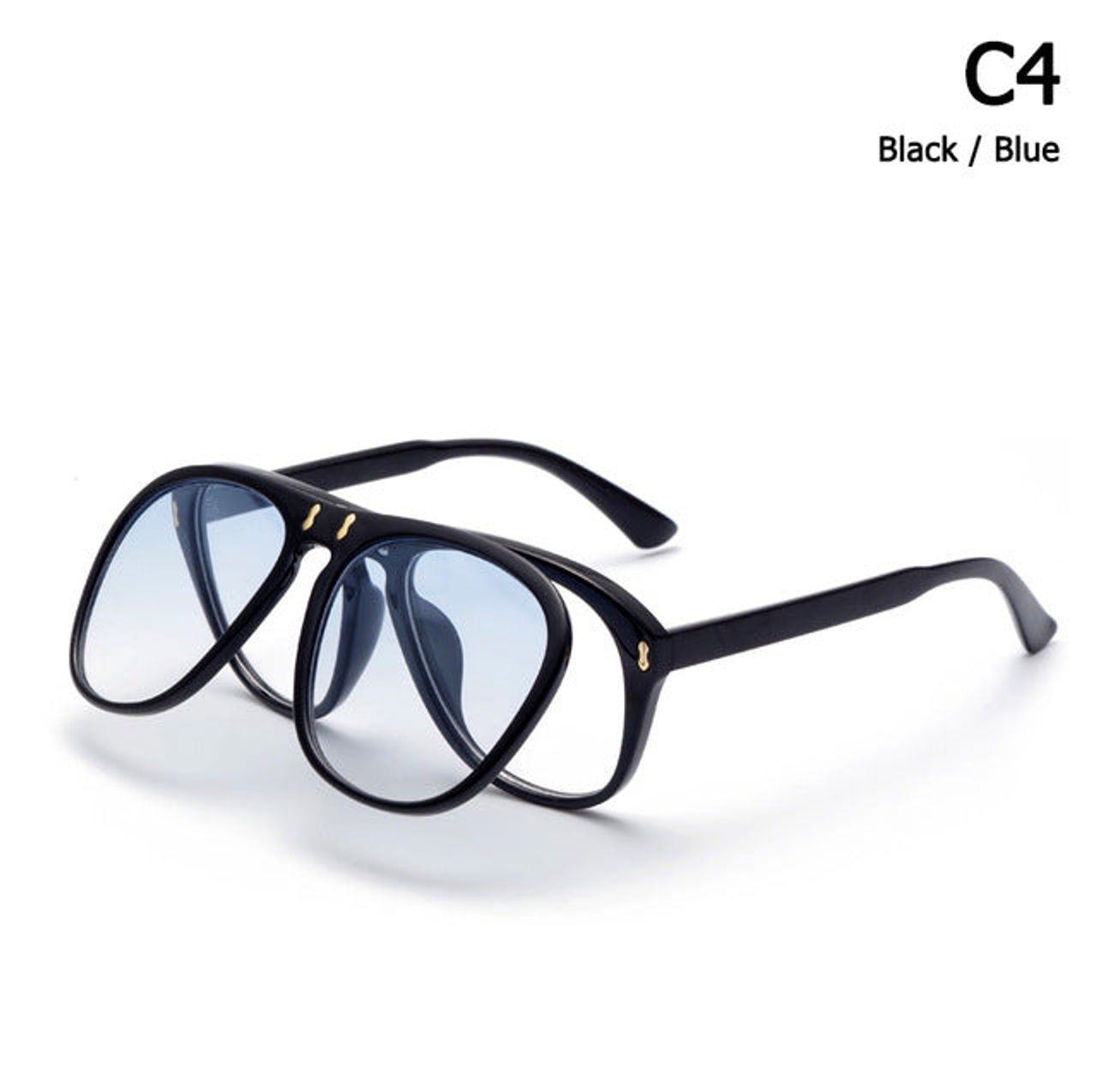 Unisex Style Flip Up Sunglasses - 18399354c4 Unisex Style Flip Up Sunglasses - 18399354c4