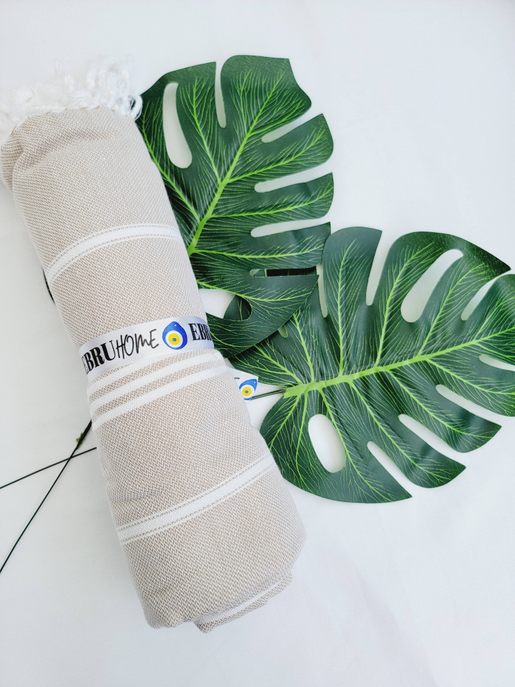 Turkish Towel, Easy carry Quick Dry Towel, Large Throw - EBRU1470