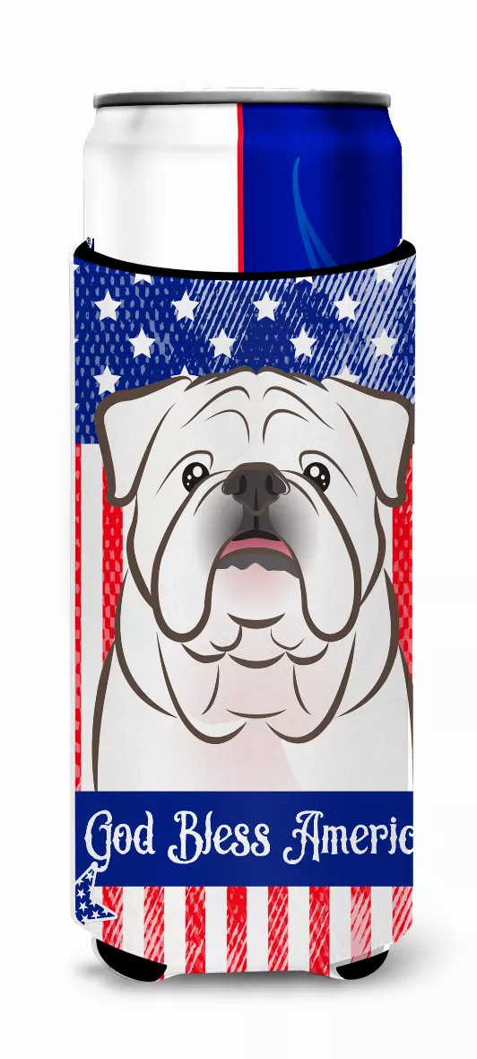 American Flag and Dog Ultra Hugger for slim cans - S000213B001695P061922V000