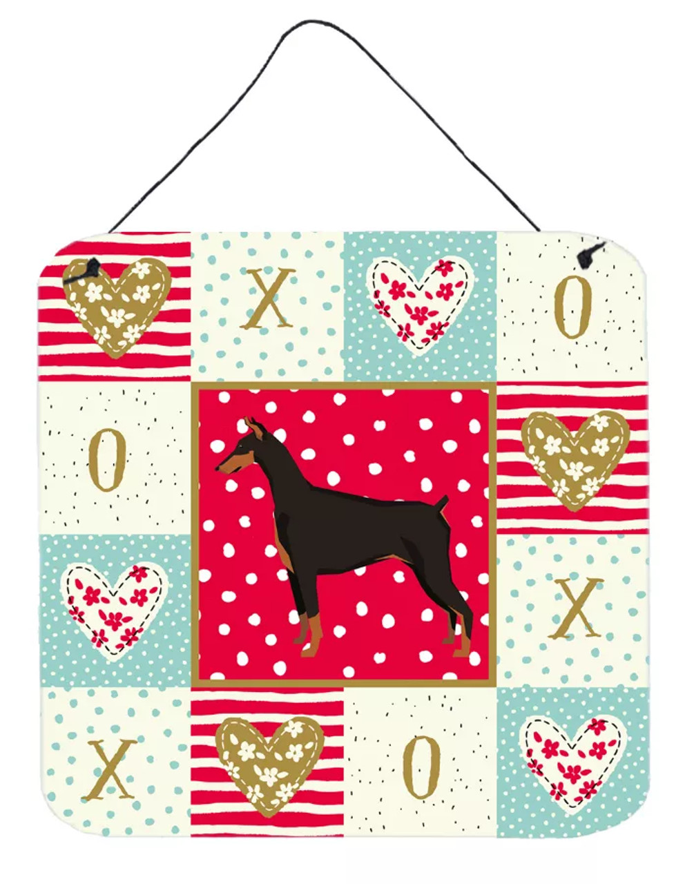Doberman Pinscher Love Wall or Door Hanging Prints