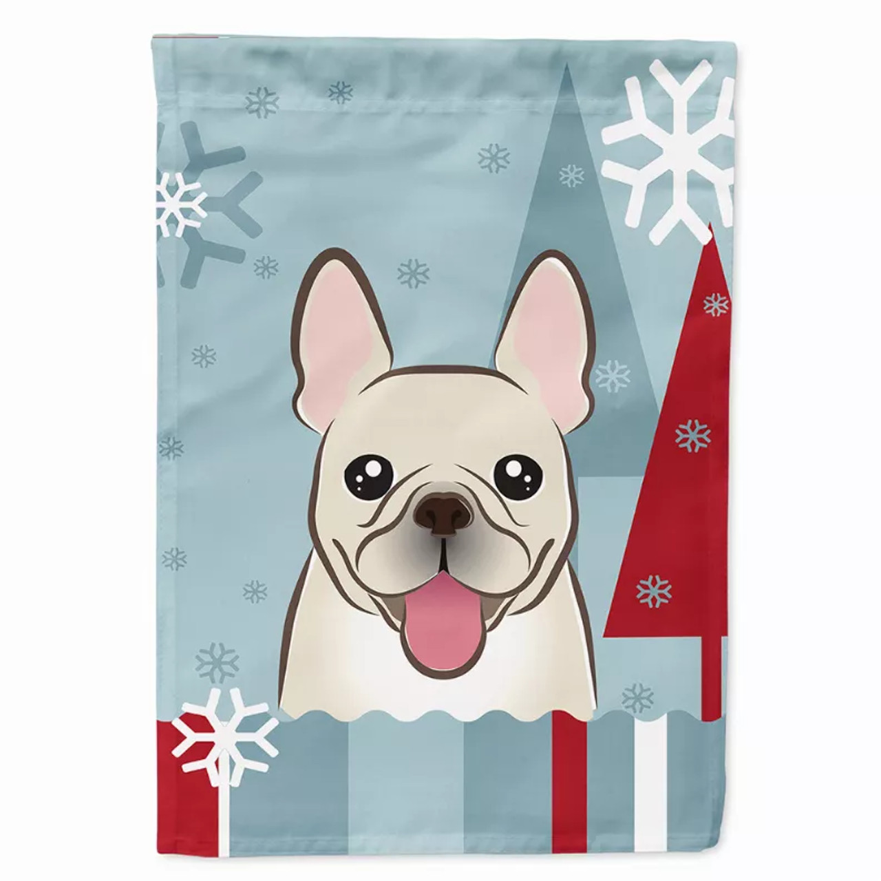 Winter Holiday/Dog Breed Flag Canvas - BB1734CHF