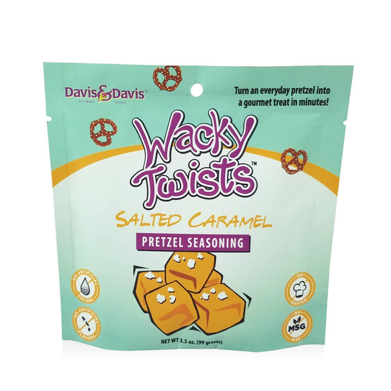 Salted Caramel Wacky Twists