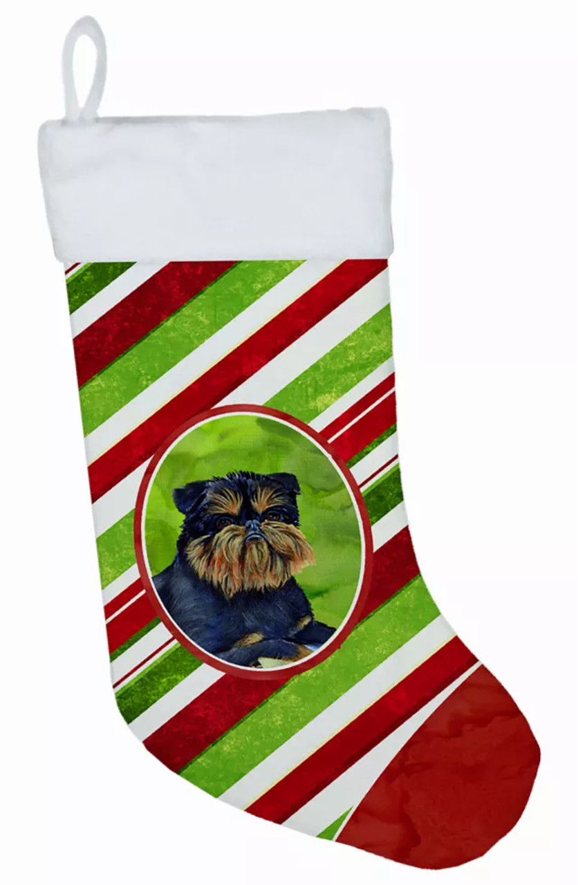 Dog and Christmas Candy Christmas Stocking - S000213B001695P118007V035