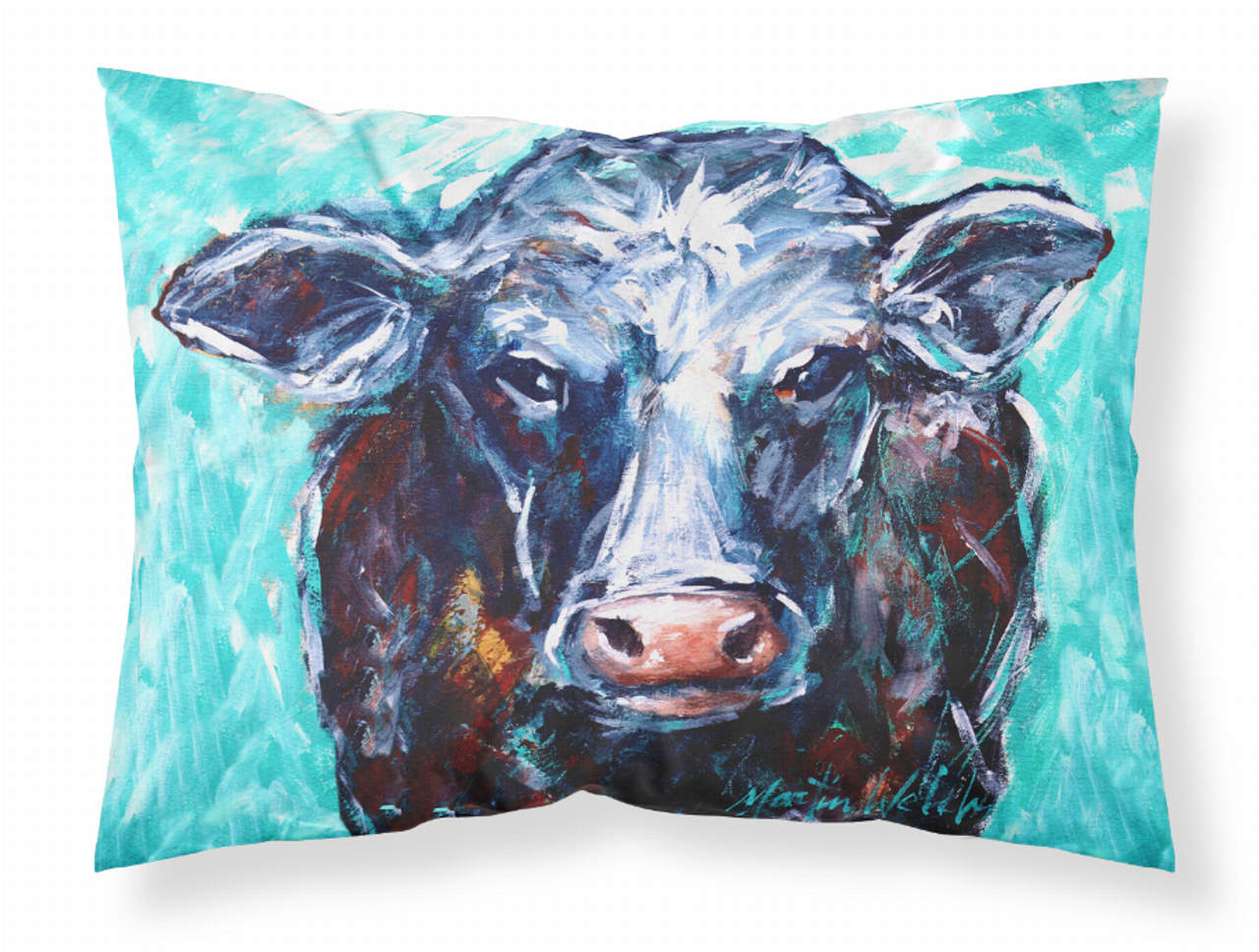 Moo Cow Fabric Standard Pillowcase