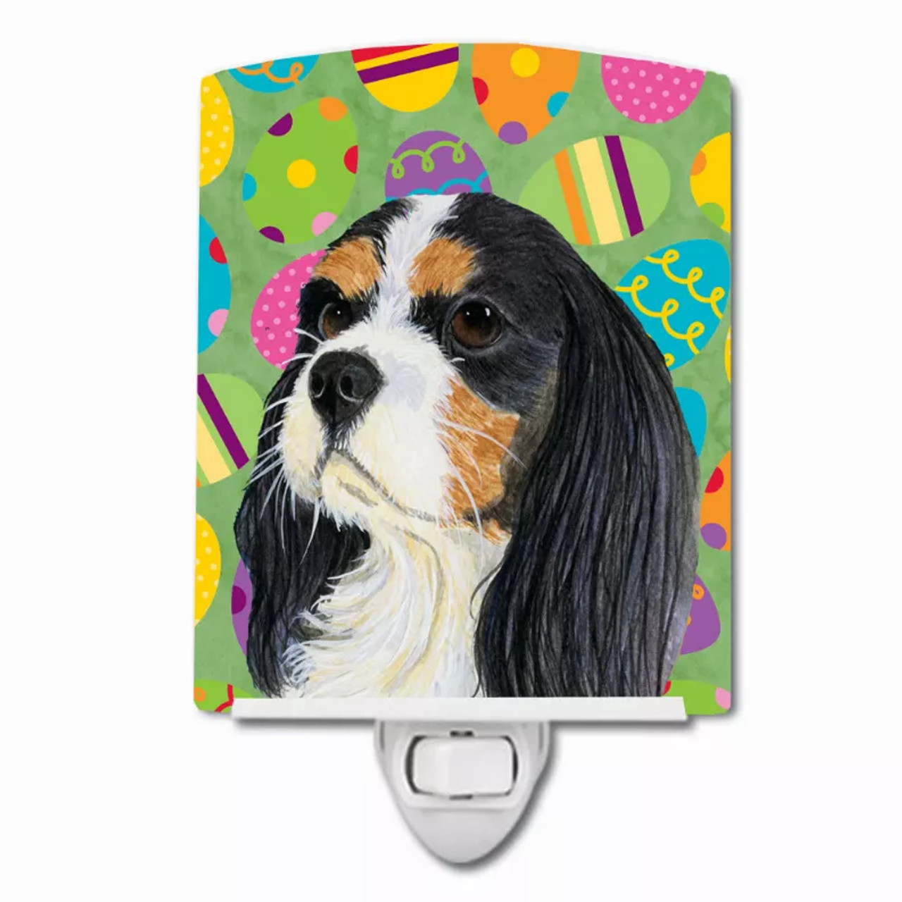 Easter Eggtravaganza Dog Art Ceramic Night Light - S000213B001695P102538V000