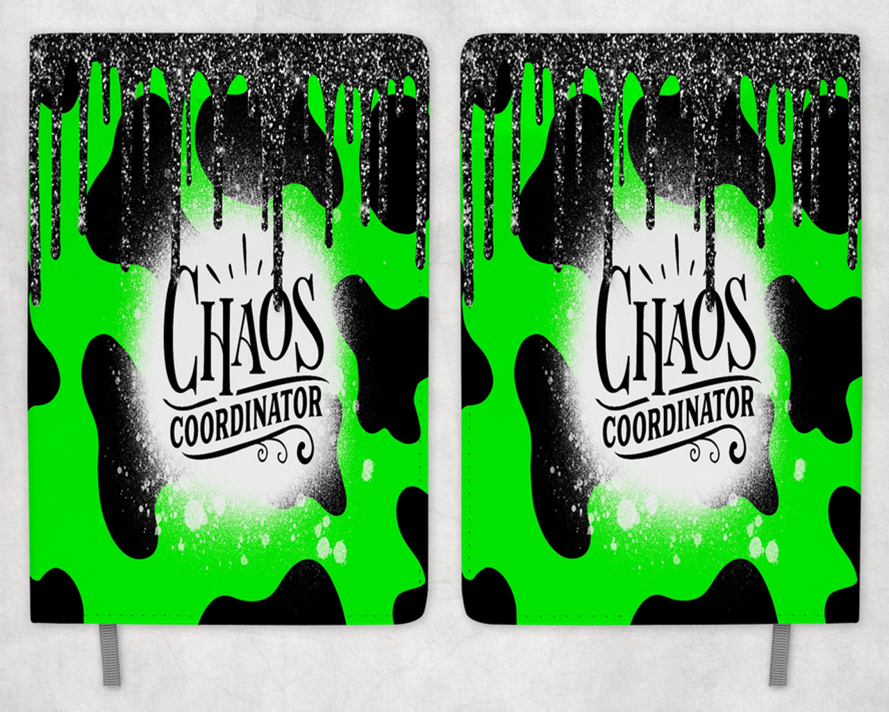 Chaos Coordinator Printed 8 Inch  A-5 Journal