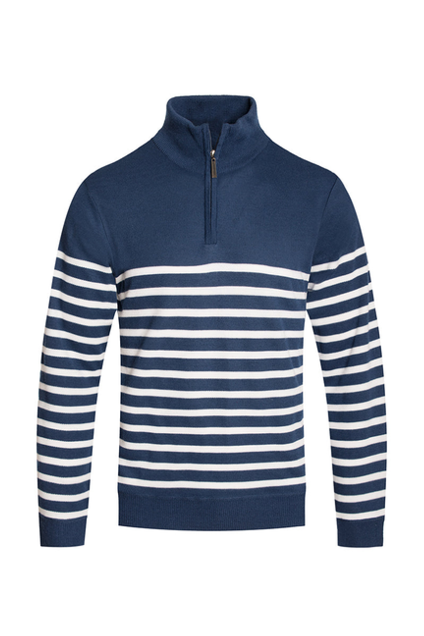 Quarter Zip Up Sweater - WEIV6069