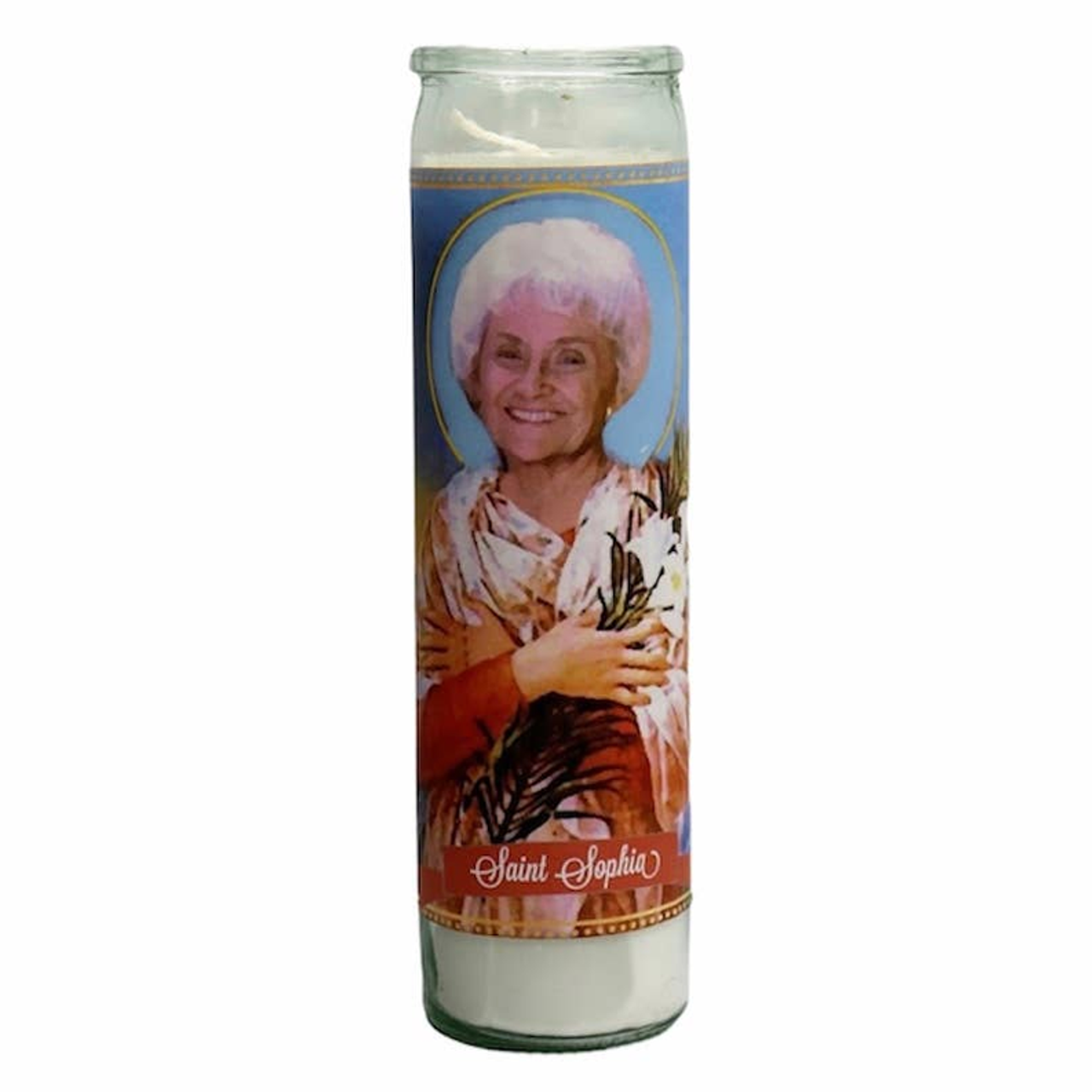 Cast of the Golden Girls Devotional Prayer Saint Candles - GoldenGirlsDorothy