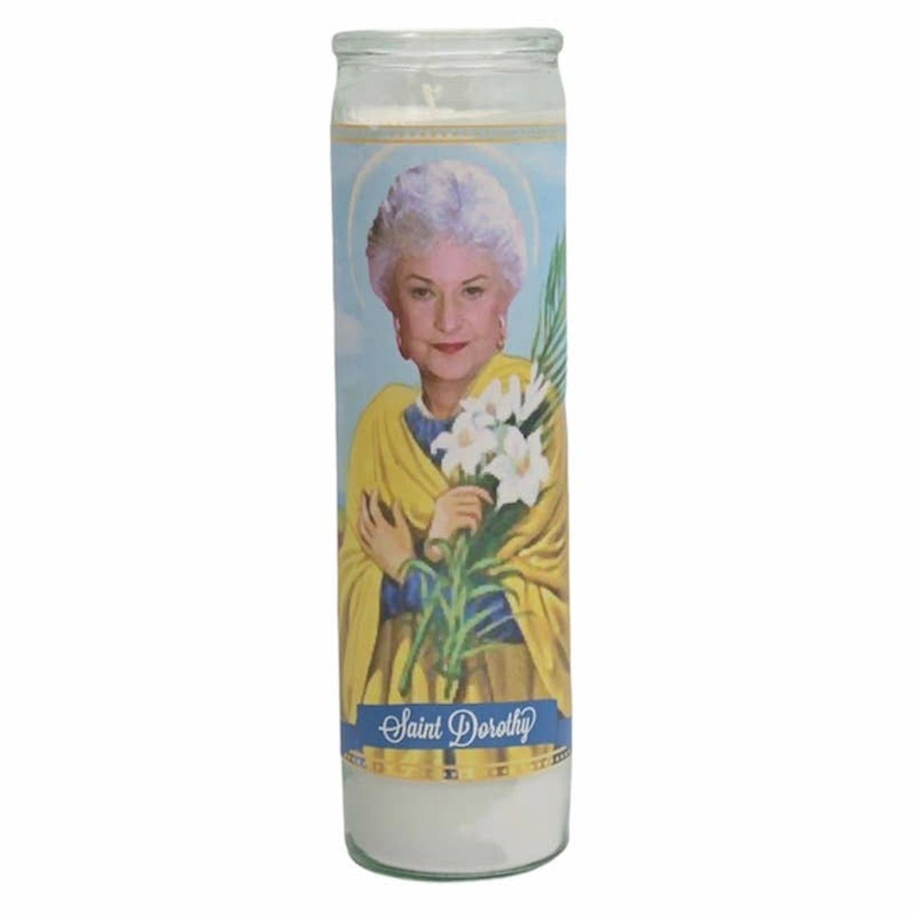 Cast of the Golden Girls Devotional Prayer Saint Candles - GoldenGirlsBlanche