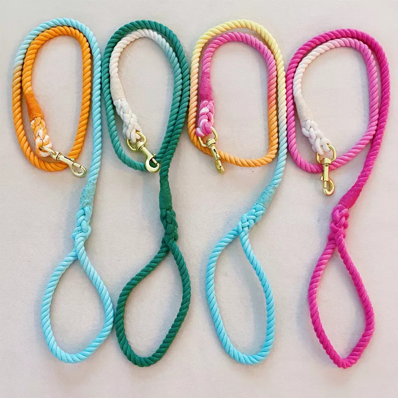 Hand Dyed Cotton Rope Leash - S001770B002242P000044V002