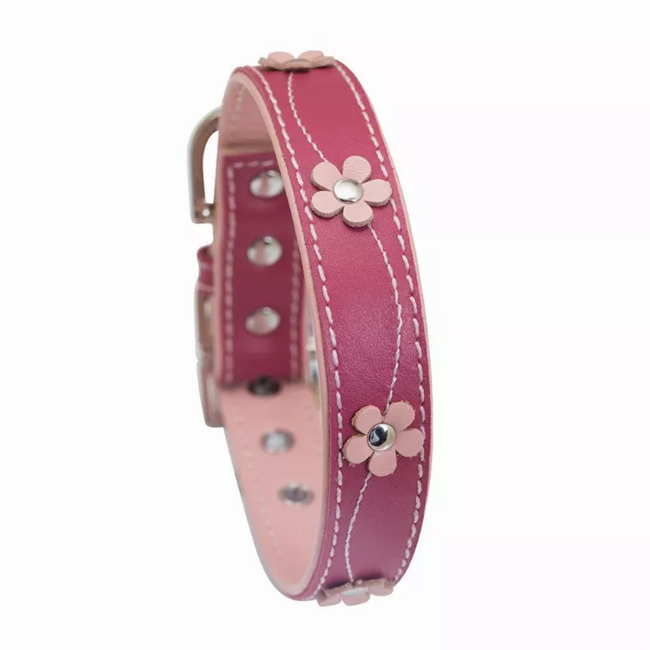 Lucy Dog Collar (Red, Pink) - S001238B001861P000008V006