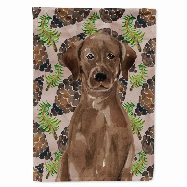 Cones/Dog Breed Themed Flag Canvas House Size - BB9575CHF