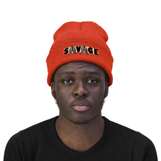 SAVAGE Knit Beanie Hat