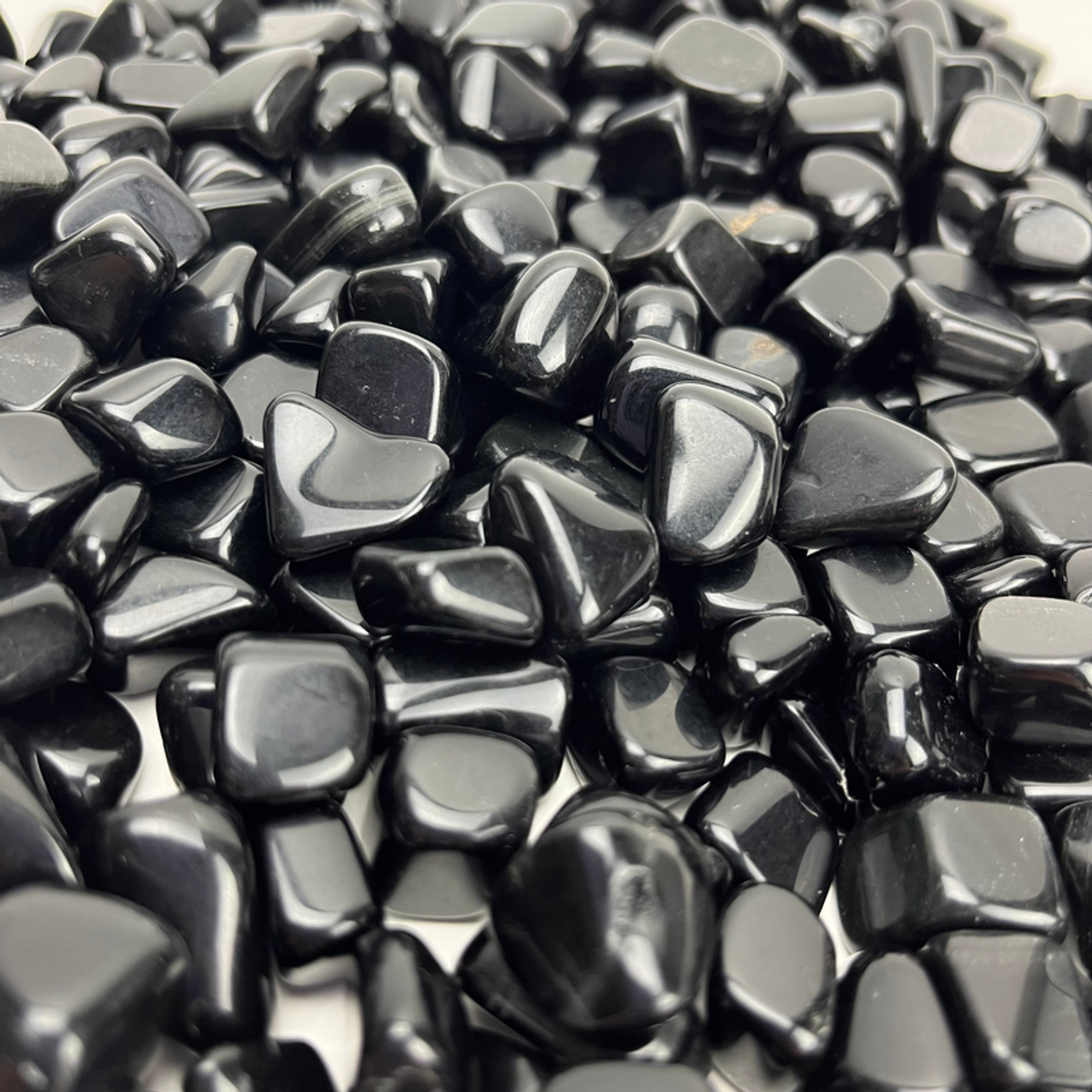 Black Obsidian | Tumbled | Mexico | Kilo Lot