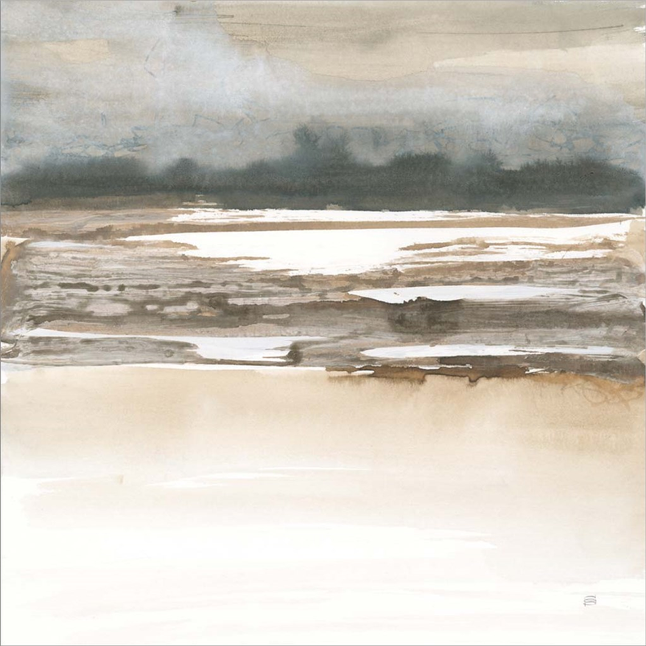 Arctic Thaw II by Chris Paschke, Canvas Art