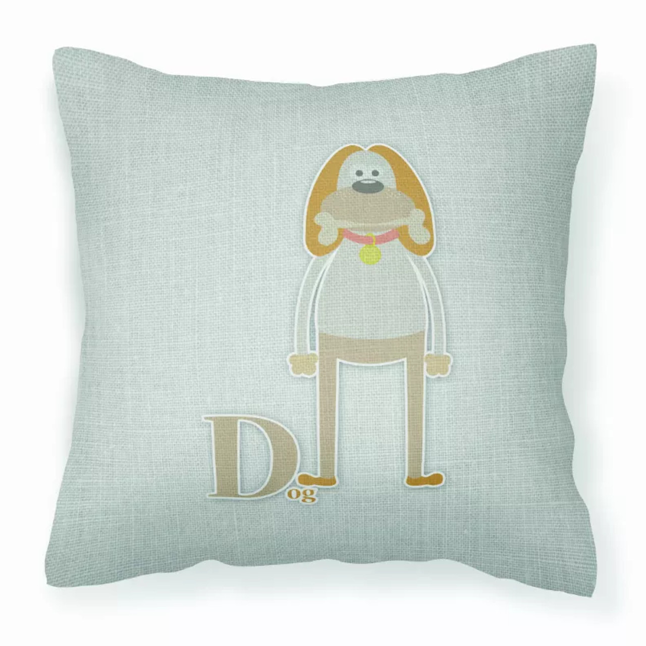 Alphabet Anmals Fabric Decorative Pillow - BB5729PW1818