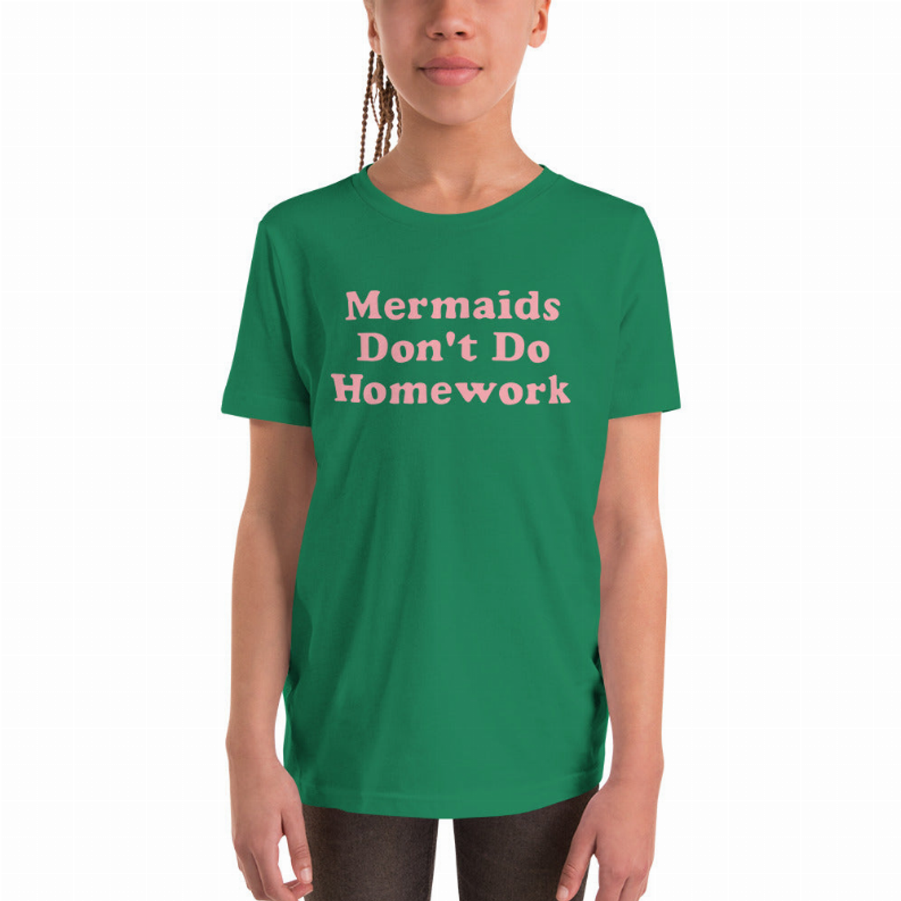 Mermaids Don't Do Homework Kids Tee - 2639774_10631 Mermaids Don't Do Homework Kids Tee - 2639774_10631