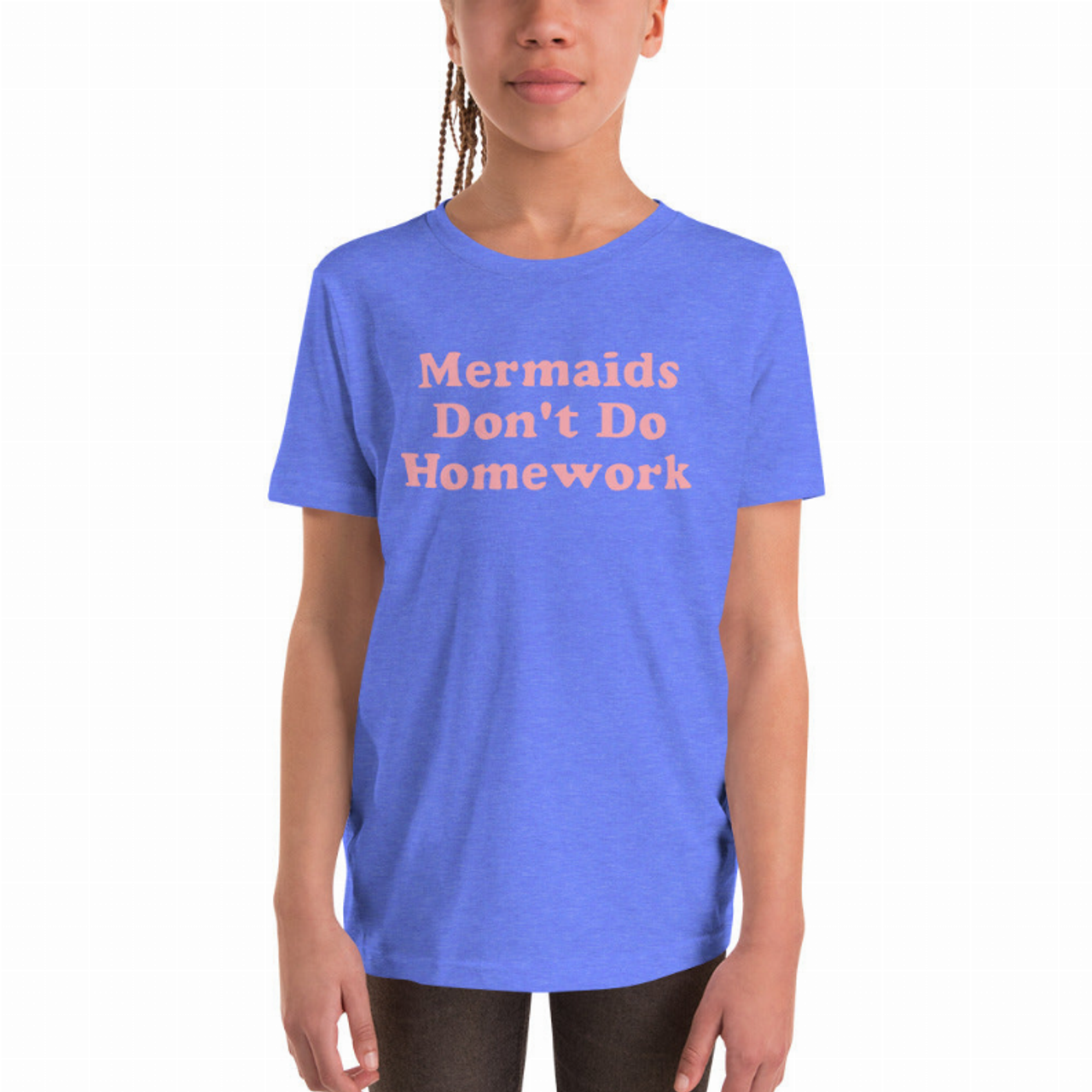 Mermaids Don't Do Homework Kids Tee - 2639774_10622 Mermaids Don't Do Homework Kids Tee - 2639774_10622