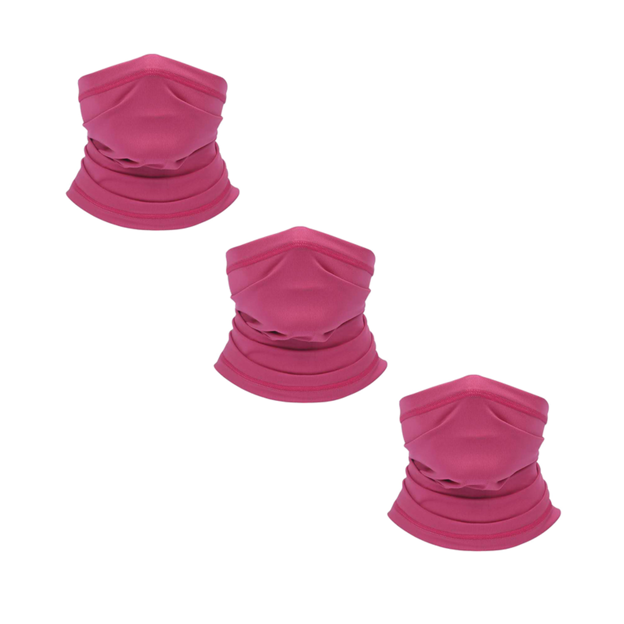 Pink Box Double Stitched Multi-functional Seamless Rave Mask Bandana - PinkBox-6-000824