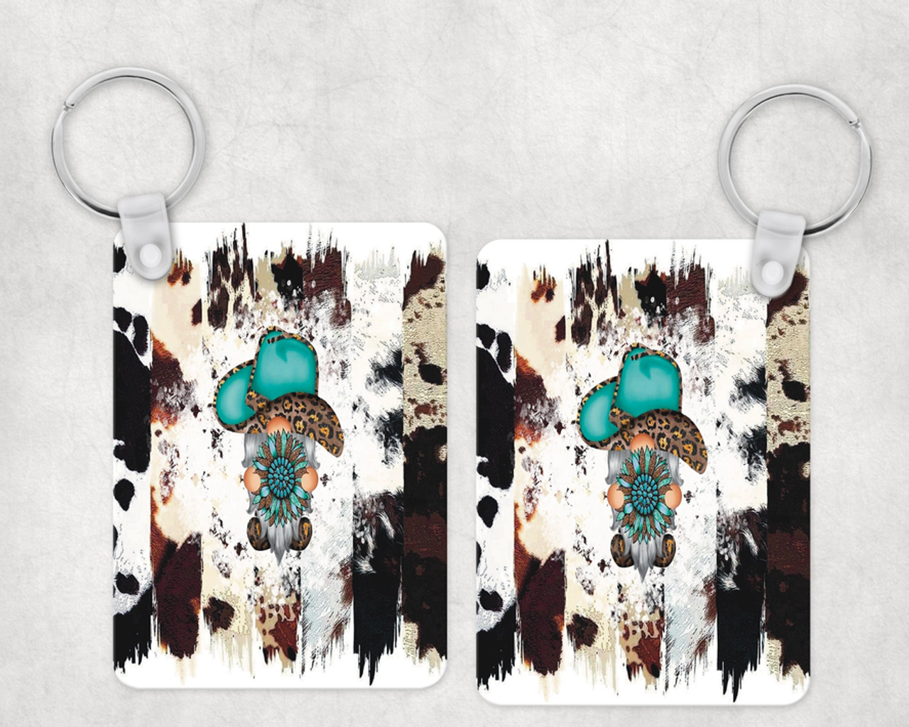 Western Gnome Keychain