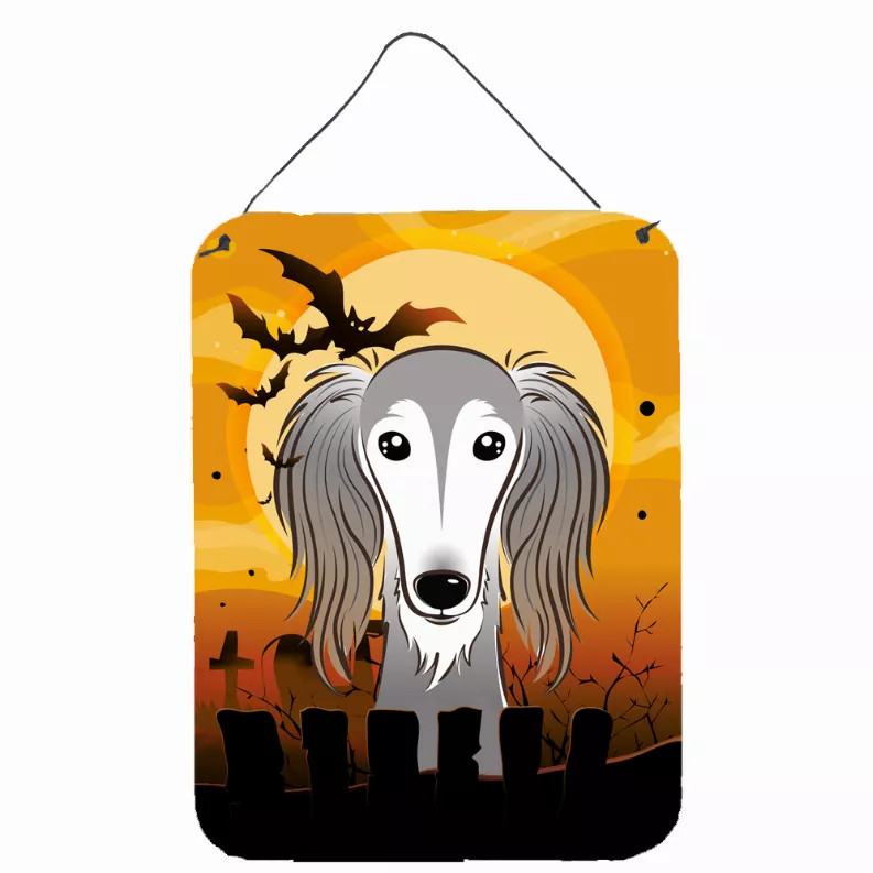 Halloween Design with Dog Wall or Door Hanging Prints - S000213B001695P056770V000
