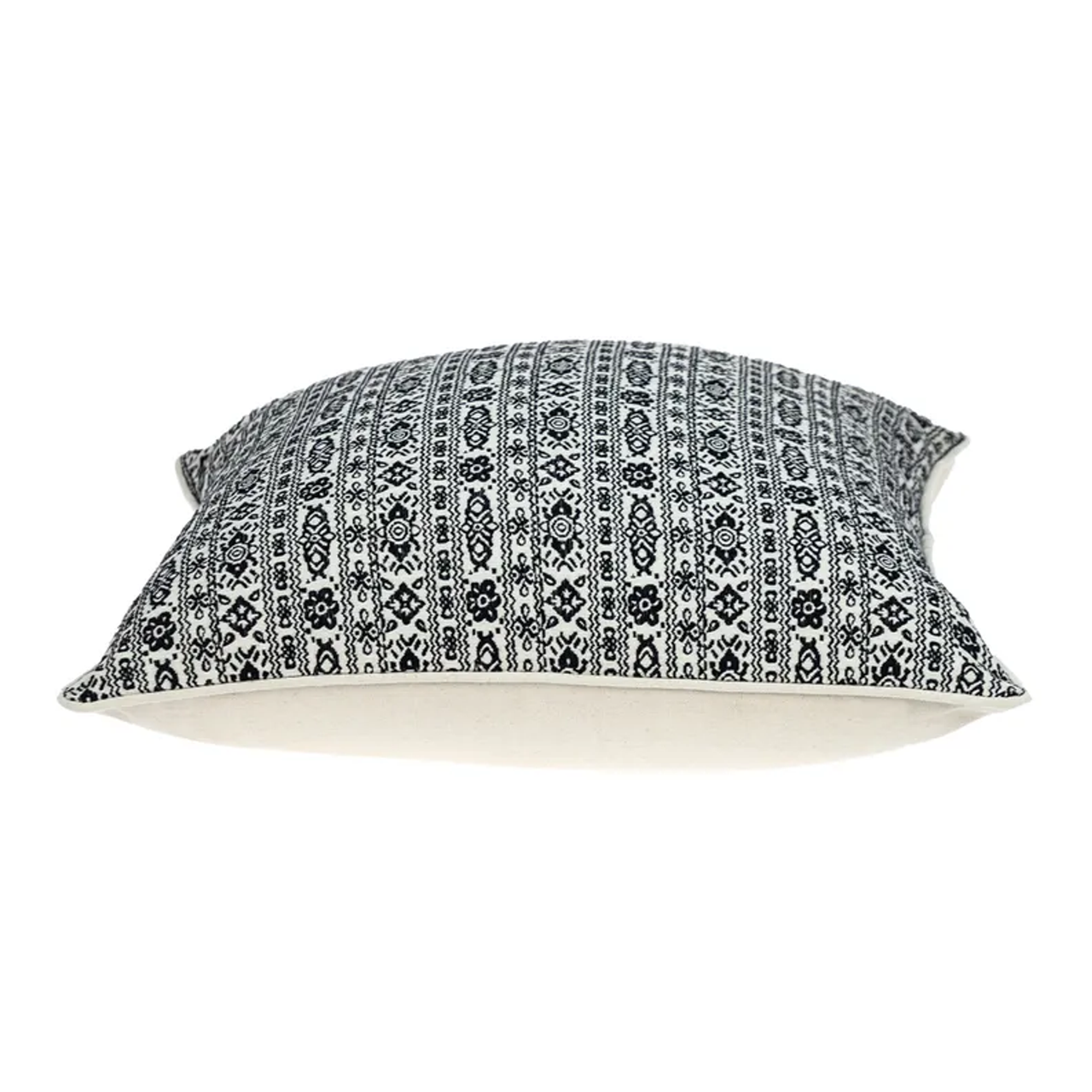 Parkland Collection Andy Transitional Ivory Throw Pillow