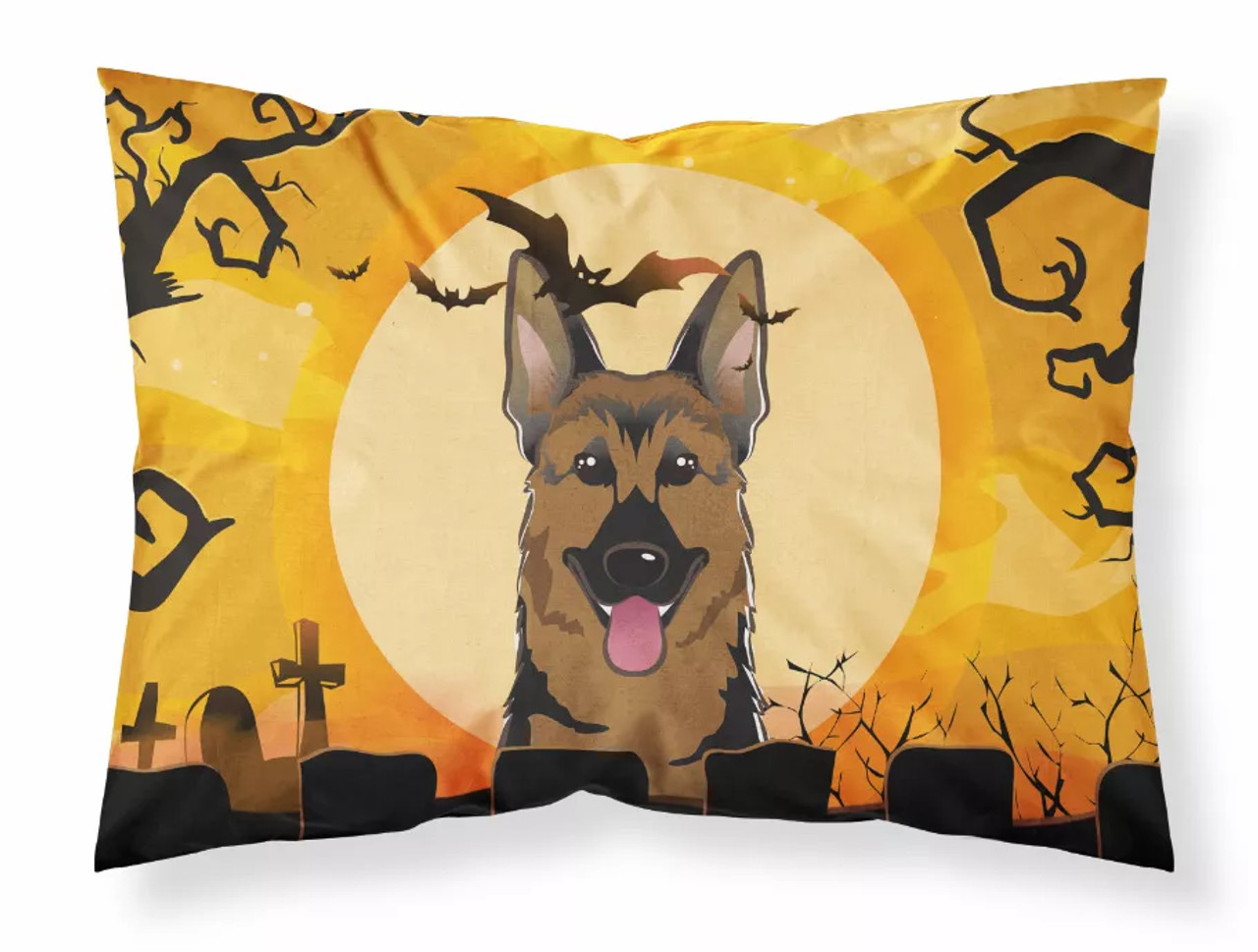Halloween With Dog Fabric Standard Pillowcase - S000213B001695P057560V000