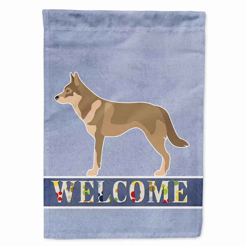 Welcome Flag/Dog Breed Flag Canvas - BB8335CHF