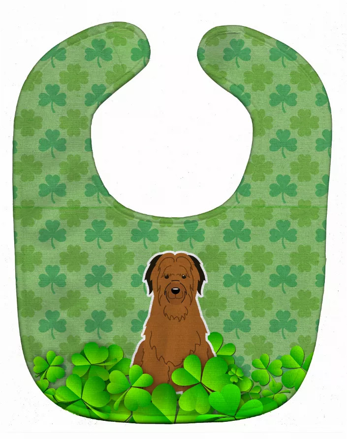 Dog Breed Shamrocks Baby Bib - S000213B001695P081757V004