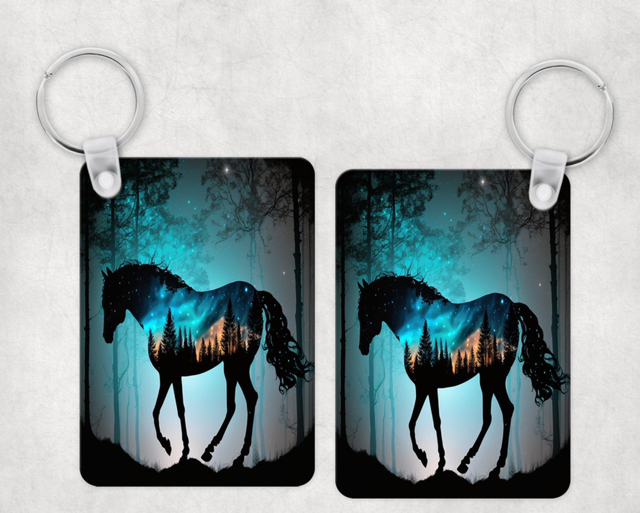 Night Sky Horse |Keychain