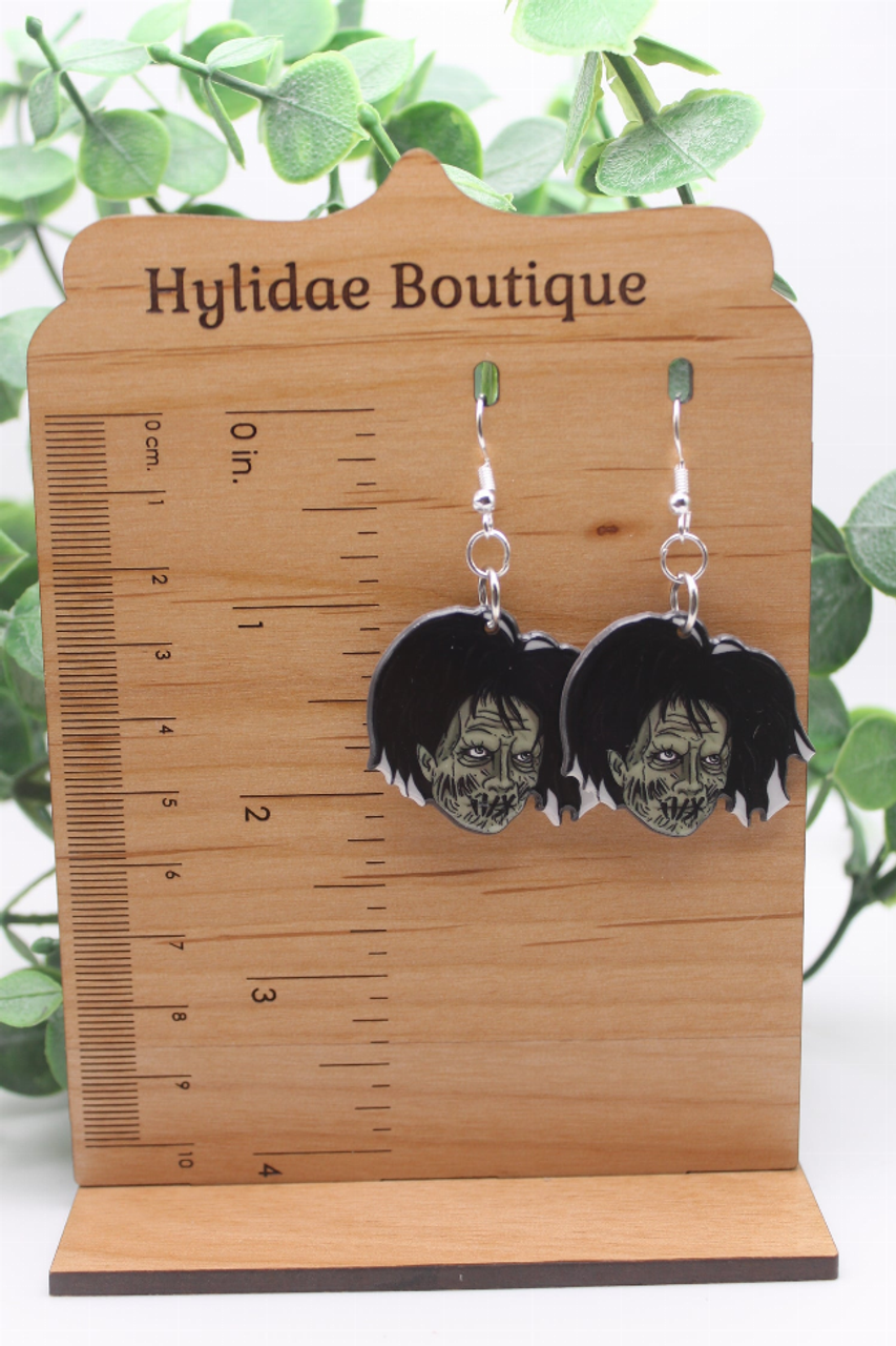 Zombie Double-Sided Dangle Earrings