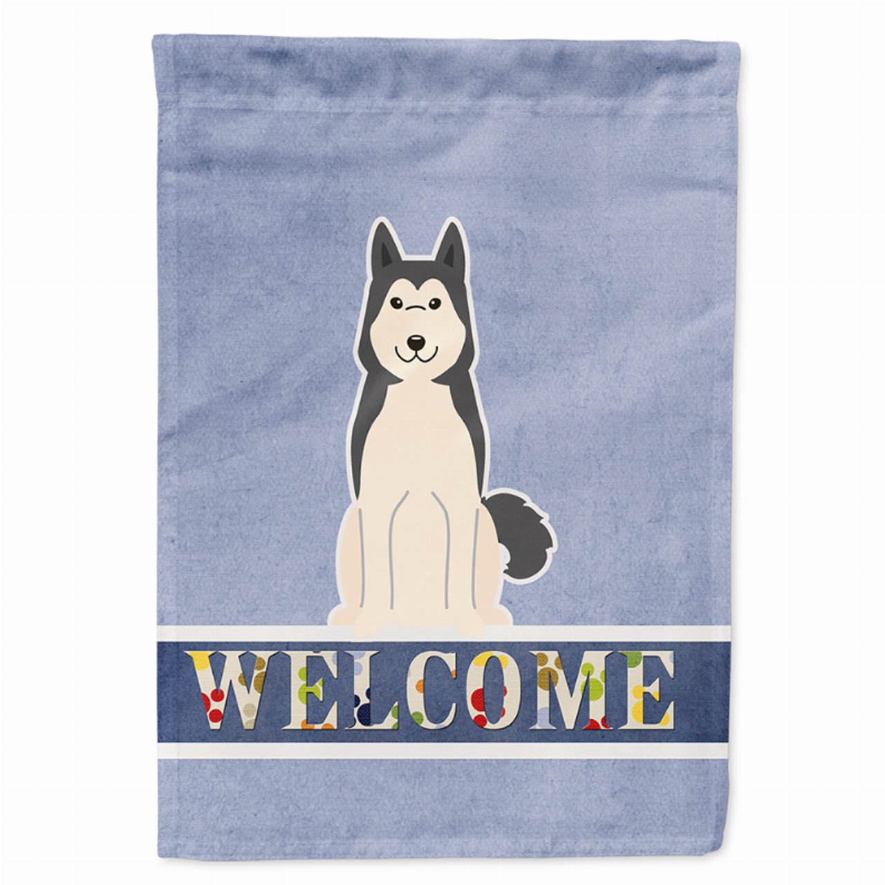 Welcome/Dog Breed Flag Canvas - BB5606CHF