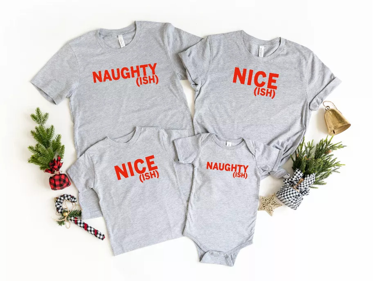 Naughty(ish) and Nice(ish) Shirts - S001391B002298P000033V016 Naughty(ish) and Nice(ish) Shirts - S001391B002298P000033V016