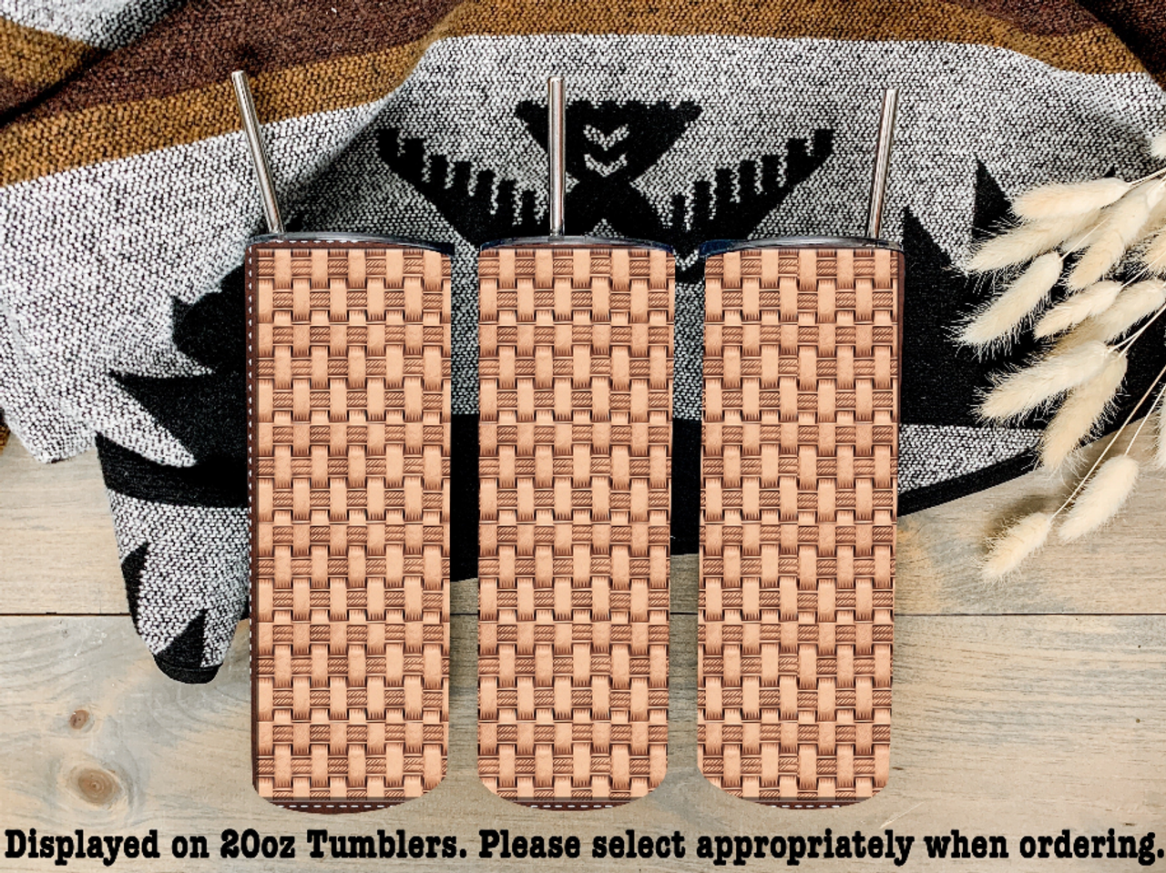 Leather Steel Tumbler