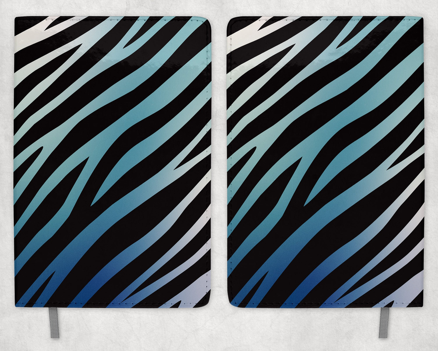 Zebra Stripes Printed 8 Inch  A-5 Journal - 2459-5375