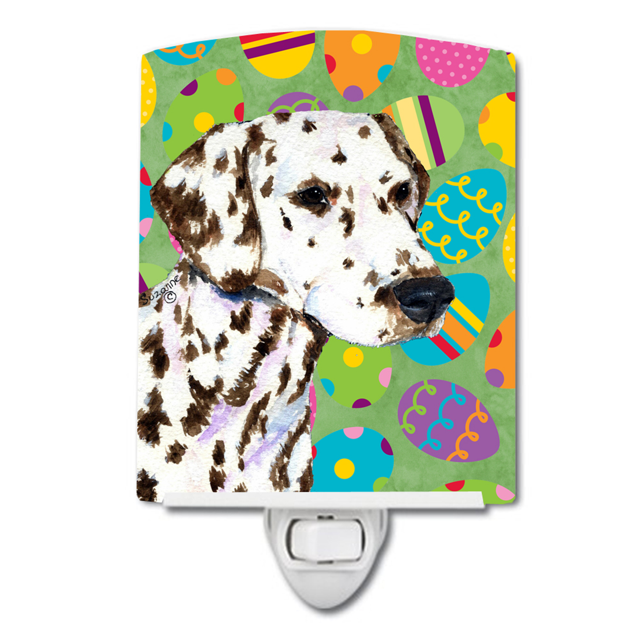 Easter Eggtravaganza Dog Art Ceramic Night Light - S000213B001695P103951V000