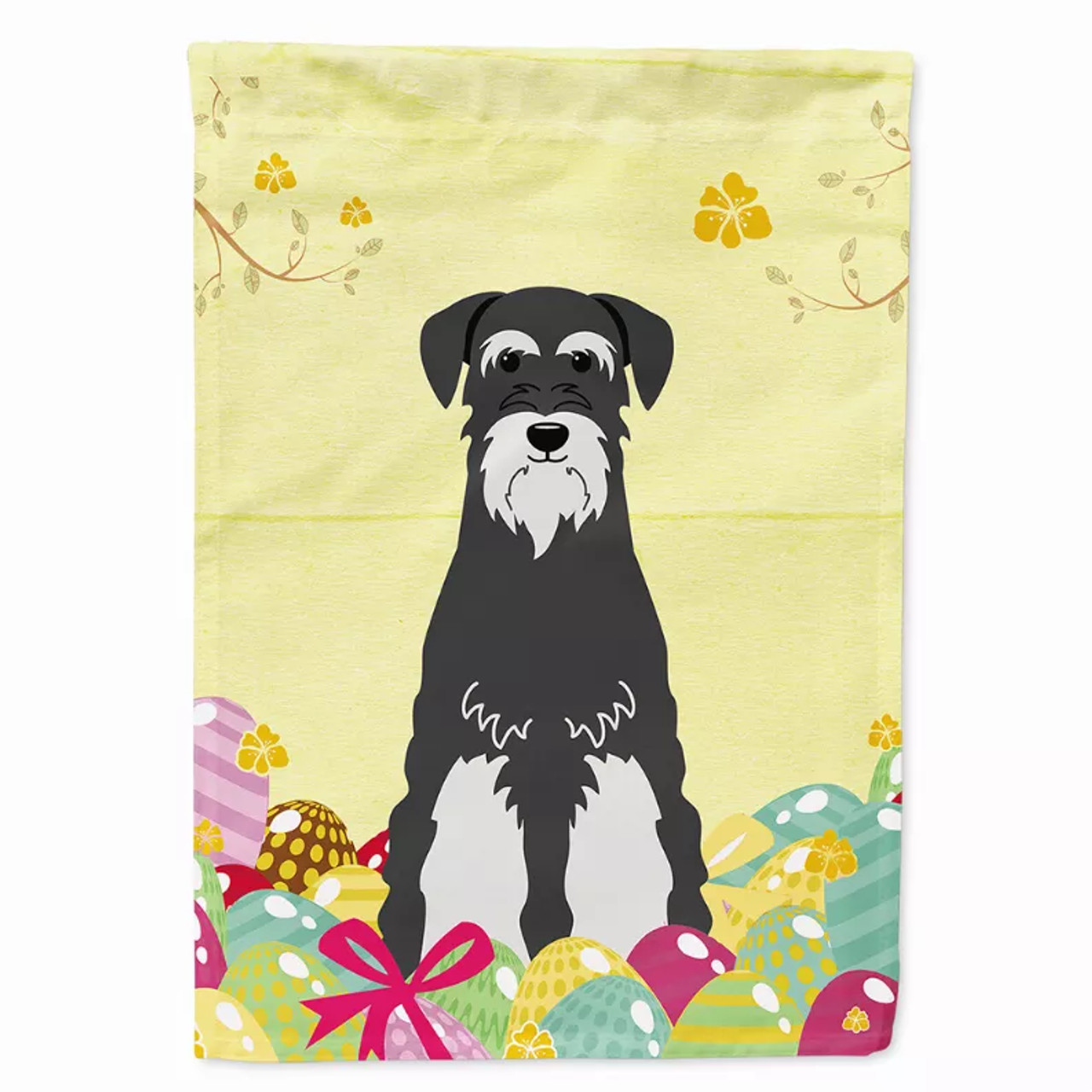 Easter Eggs/Dog Breed Themed Flag Canvas - BB6033CHF
